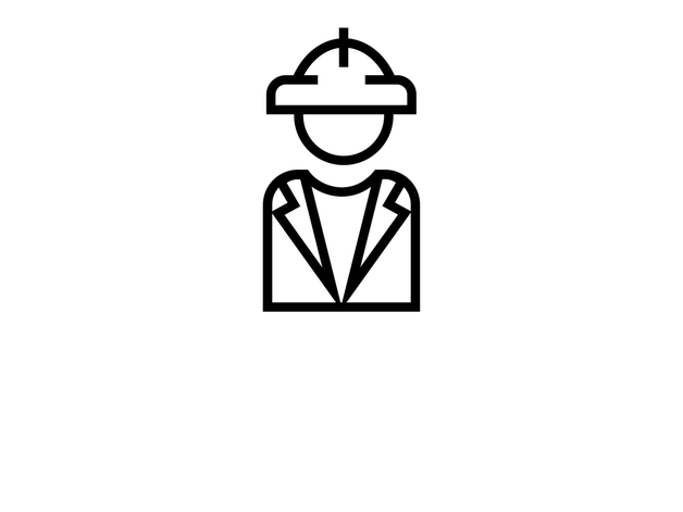 Maintenance Manager Icon - the person in charge of asset-health monitoring