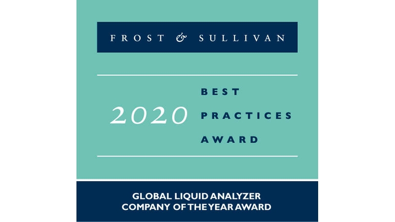 Frost & Sullivan’s global Company of the Year Award logo