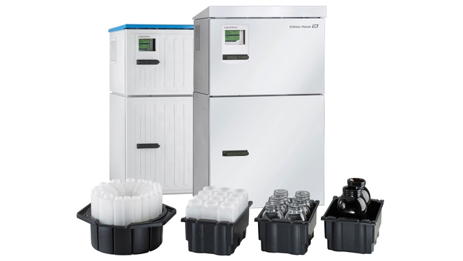 Automatic water samplers for wastewater treatment, sewer systems, surface waters, rivers, stormwater