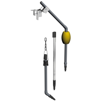 Flexdip CYA112 is a modular assembly for easy sensor mounting in water, wastewater and utilities. The CYA112 assembly provides rapid and safe sensor installation in open basins, channels or tanks.