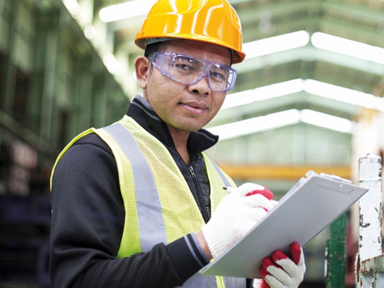 Documented verification is a key task to ensure your safety instrumented systems are running Maintenance worker at a chemical plant proof testing safety devices