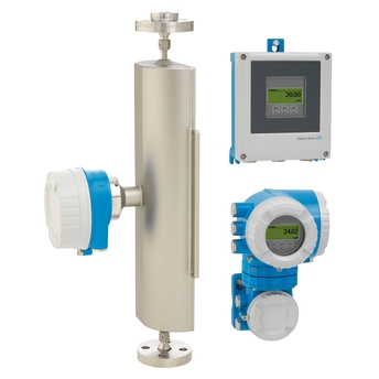 Picture of Coriolis flowmeter Proline Promass A 500 / 8A5B with different remote transmitters