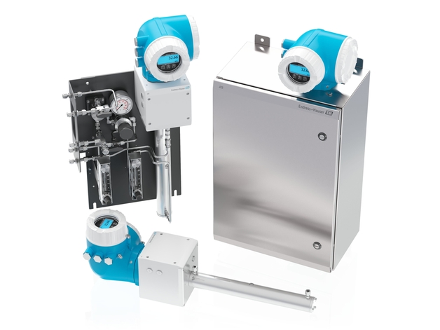 Product picture of three: J22 TDLAS panel mount, enclosure box, J22 gas analyzer