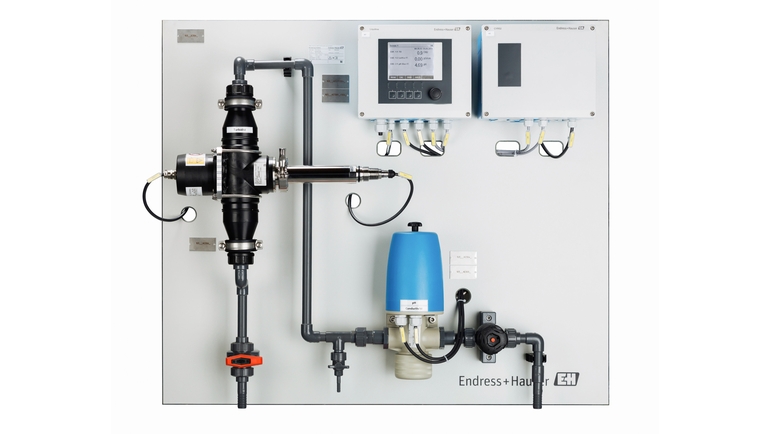 Water monitoring panels  for process control and diagnostics