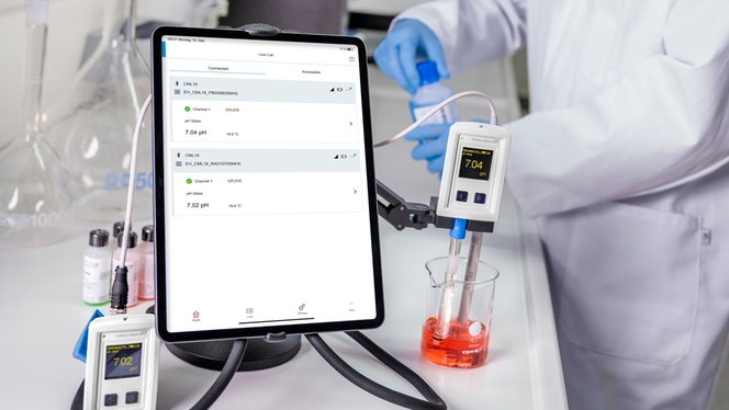 Examination of grab samples in the lab