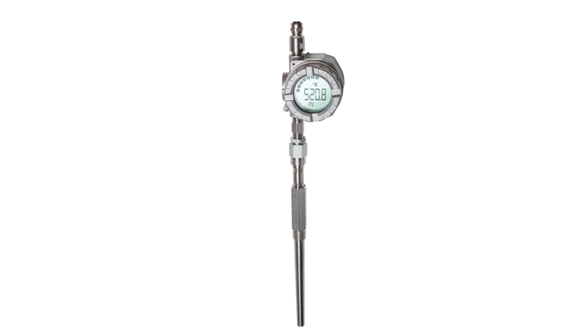 TM131 thermometer with transmitter TMT162 backlit display
