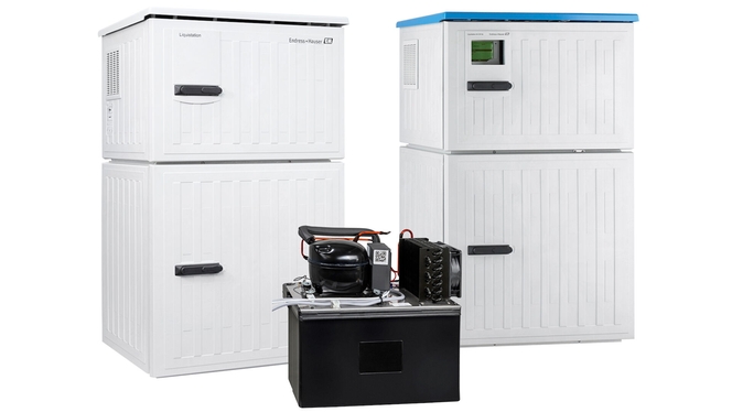 HFC free cooling module for sustainable sample cooling