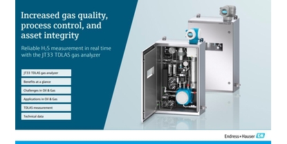 JT33 TDLAS gas analyzer product overview eBrochure