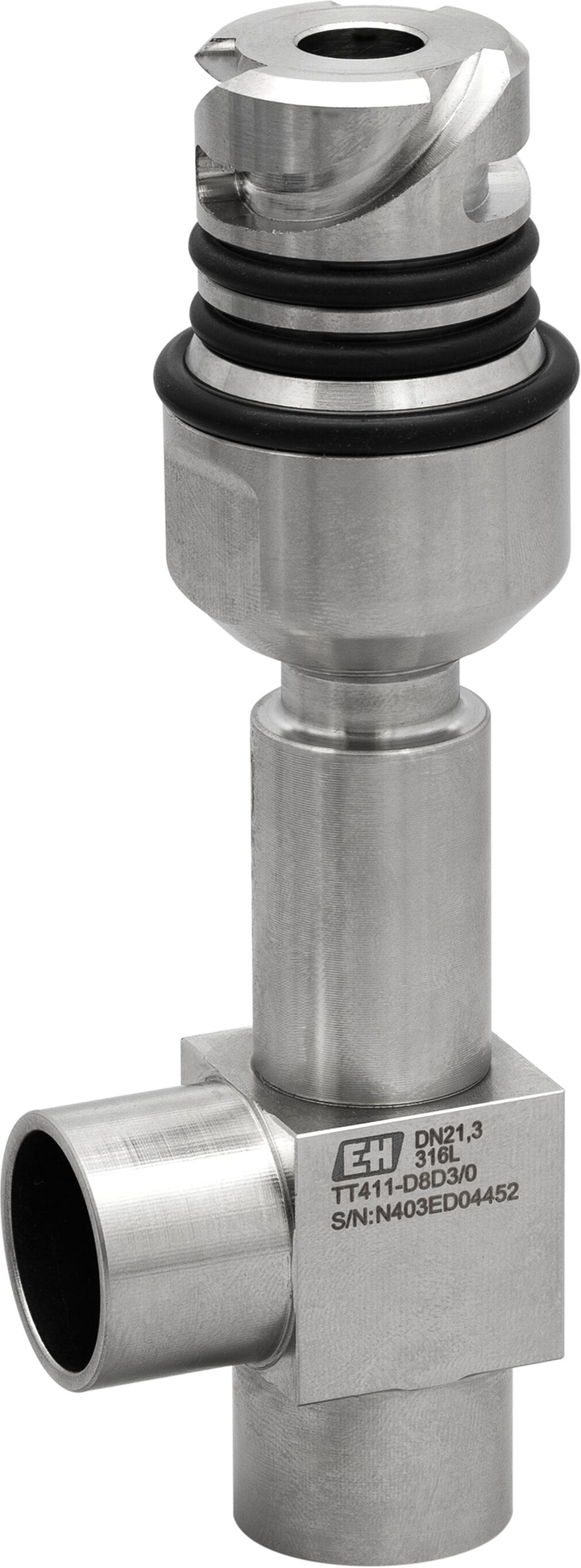 Hygienic elbow thermowell